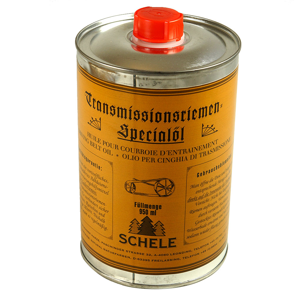 Schele Treibriemen-Spezialöl für Lederriemen Schele Treibriemen-Spezialöl für Lederriemen