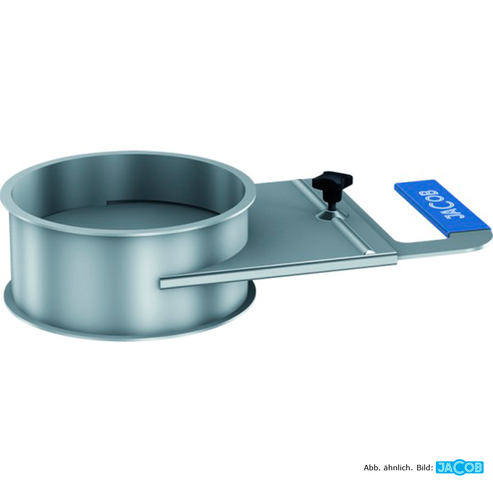 Rohrregulierschieber D=100 mm, 2 mm grundiert Rohrregulierschieber D=100 mm, 2 mm grundiert