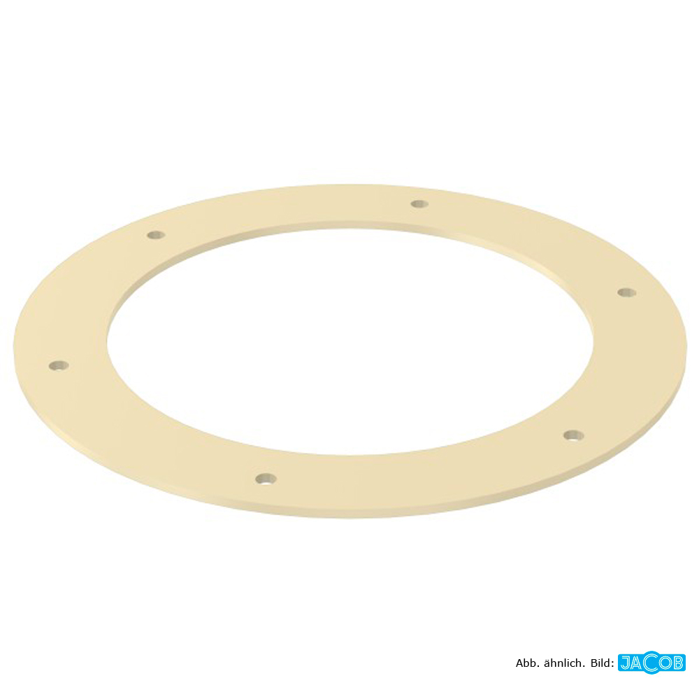 Bördeldichtring für Flansch D=500 mm, 2 mm Perbunan Bördeldichtring für Flansch D=500 mm, 2 mm Perbunan
