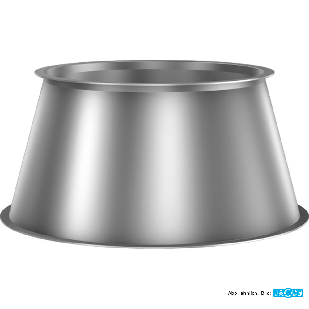 Konusstück D=100/D=120 mm, 1.5 mm verzinkt Konusstück D=100/D=120 mm, 1.5 mm verzinkt