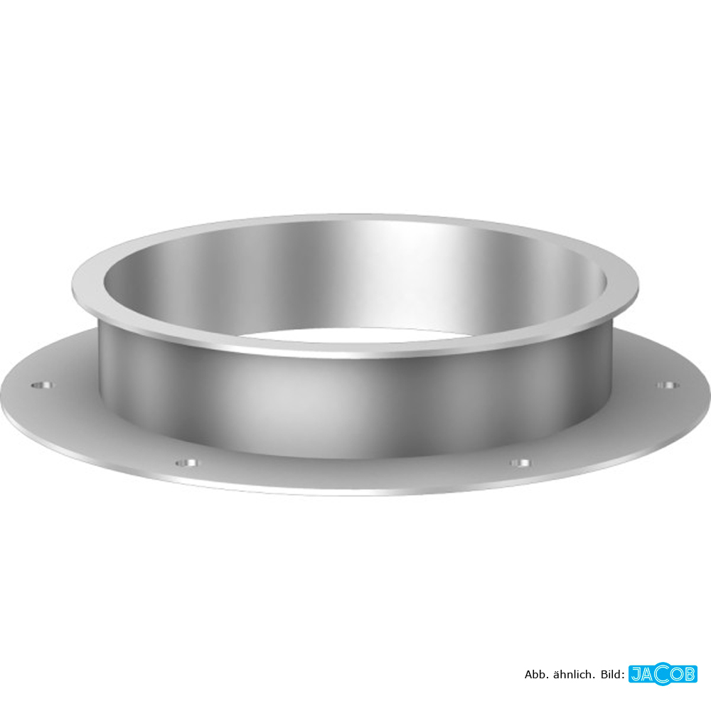 Anschlussstutzen D=150 mm, 1,5 mm verzinkt Anschlussstutzen D=150 mm, 1,5 mm verzinkt